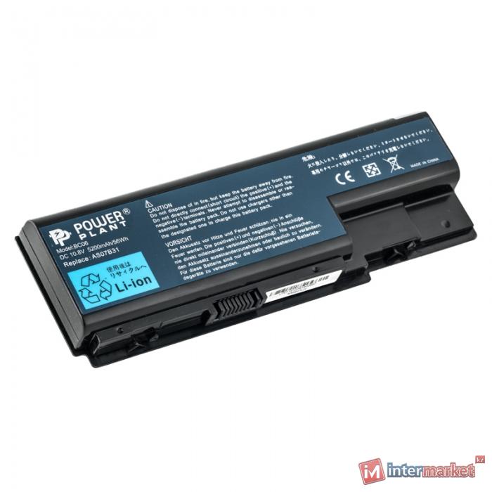 Аккумулятор PowerPlant для ноутбуков ACER Aspire 5230 (AS07B51, AC 5520, 3S2P) 10.8V 5200mAh